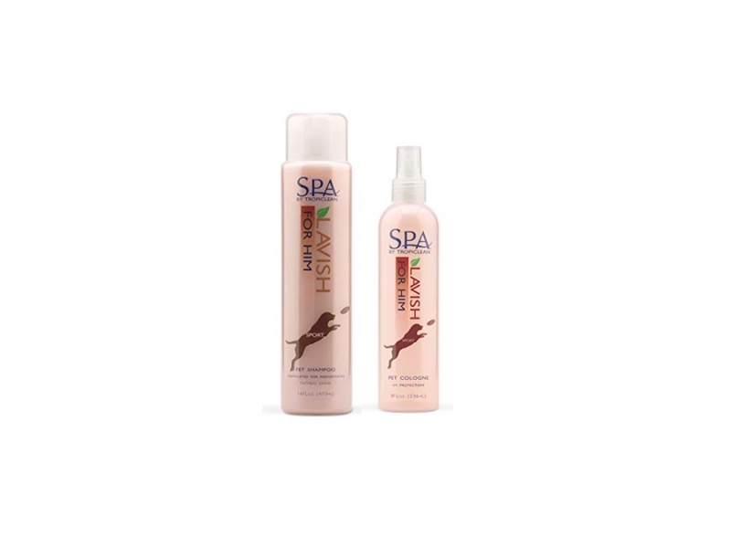 SPA шампоан за здрава кожа и козина TropiClean SPA For Him Shampoo 473ml